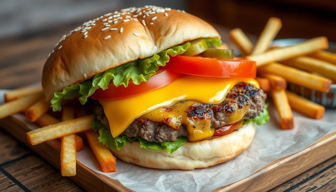 Classic American Cheeseburger