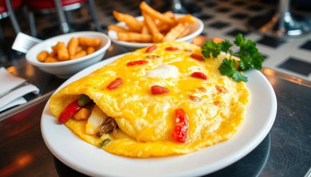 Classic American Diner Omelet