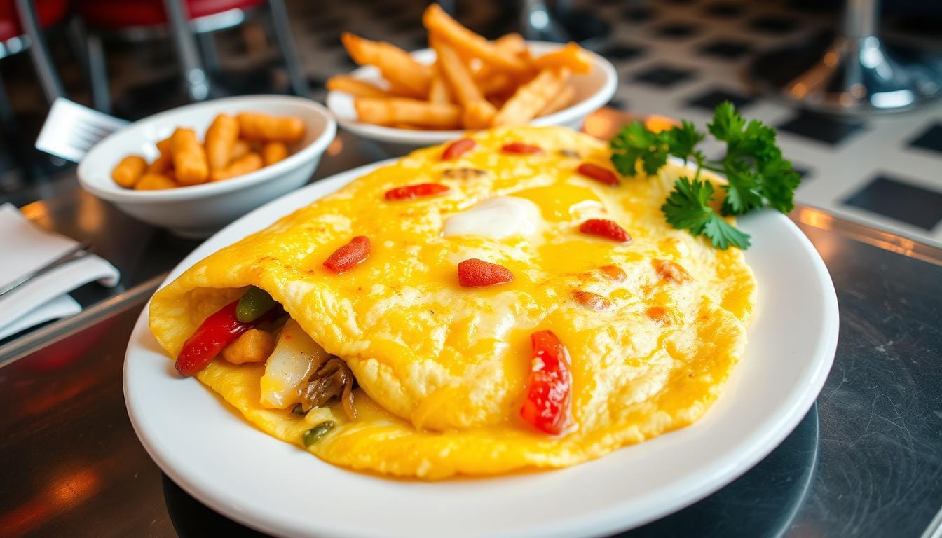 Classic American Diner Omelet