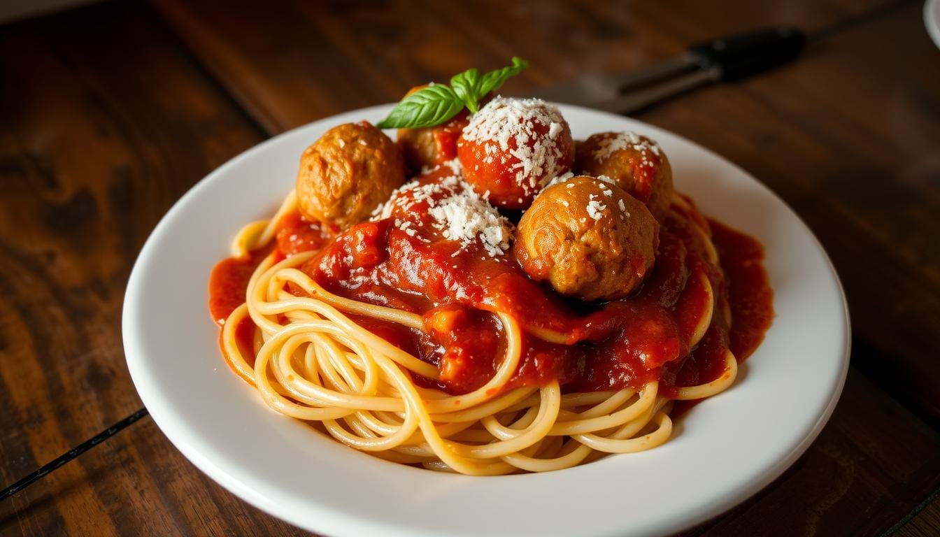 Spaghetti with Meatballs