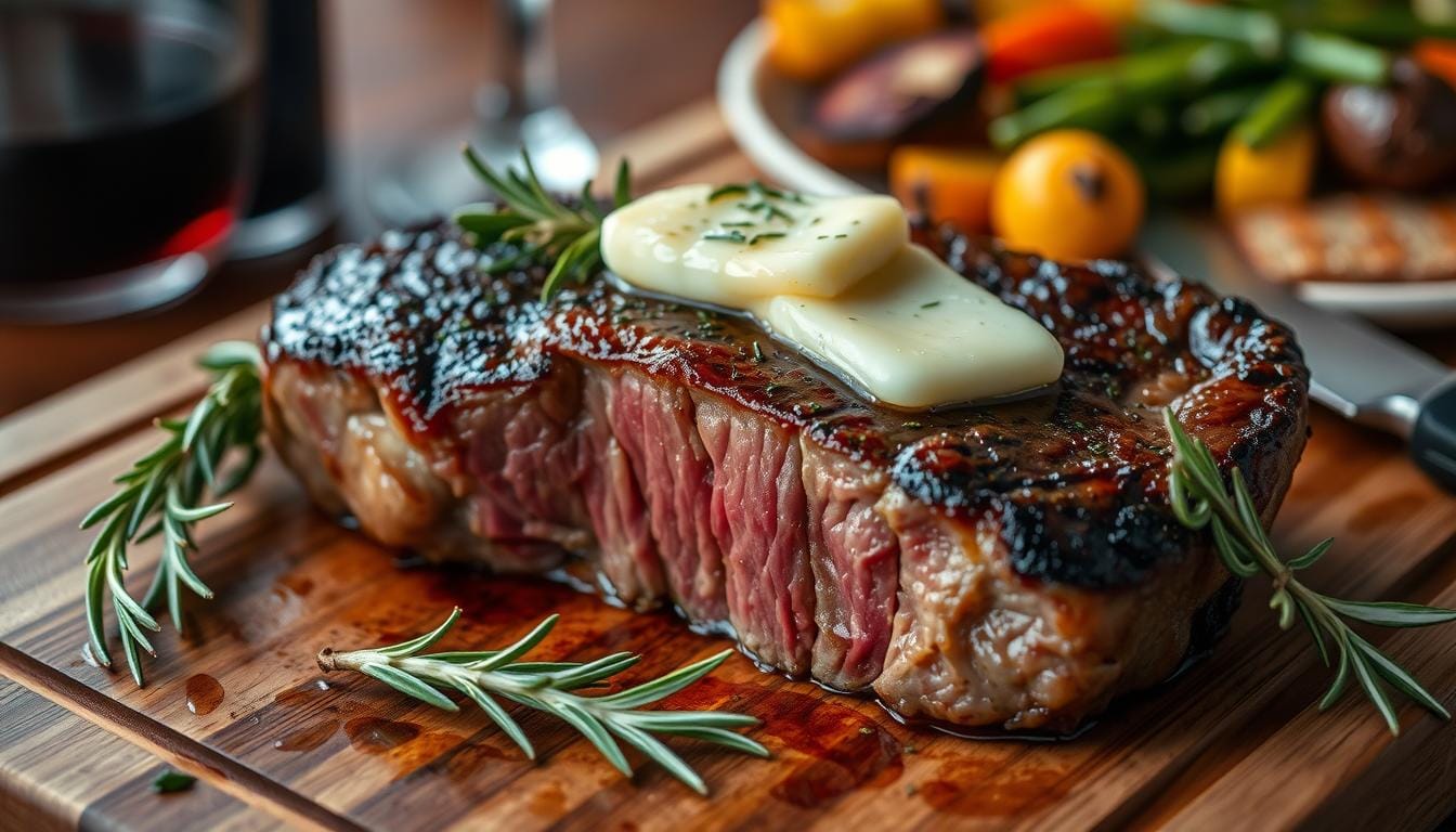 Steak with Garlic Butter