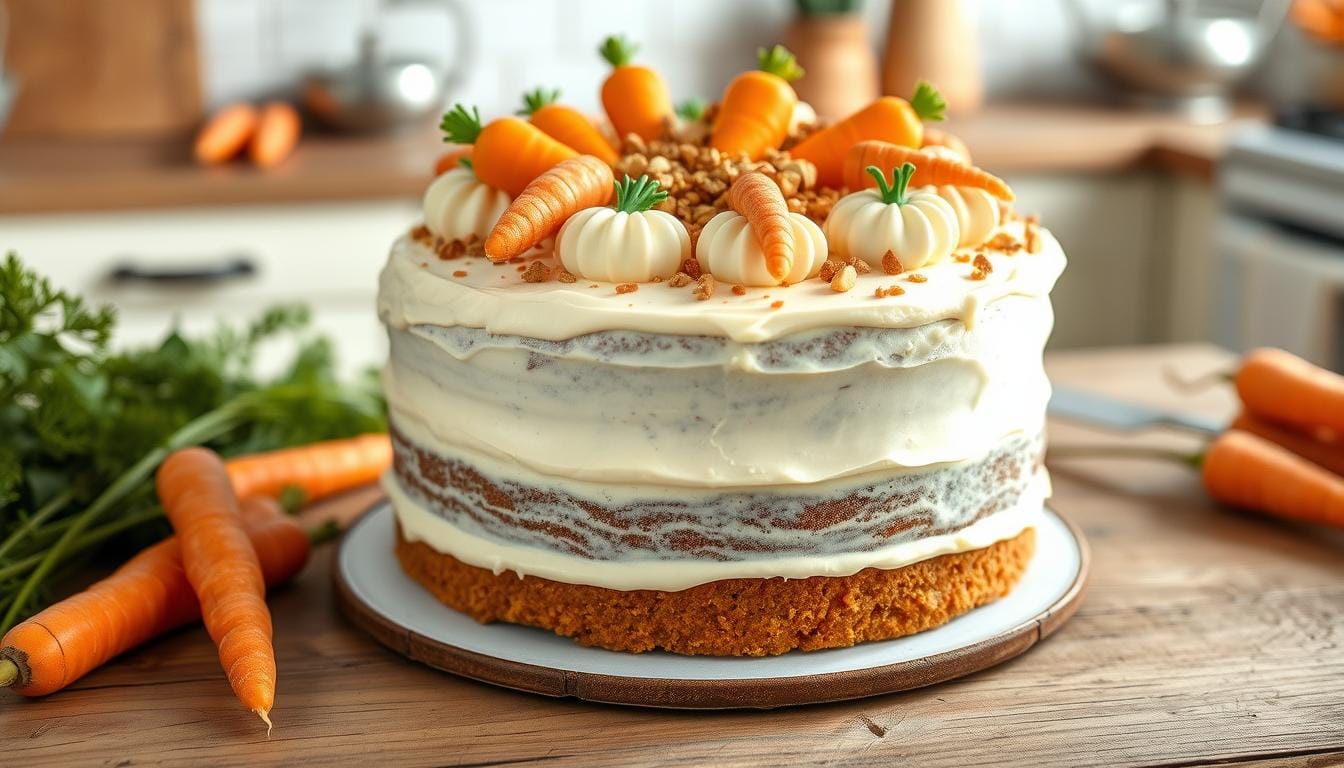 Carrot Cake with Cream Cheese Frosting