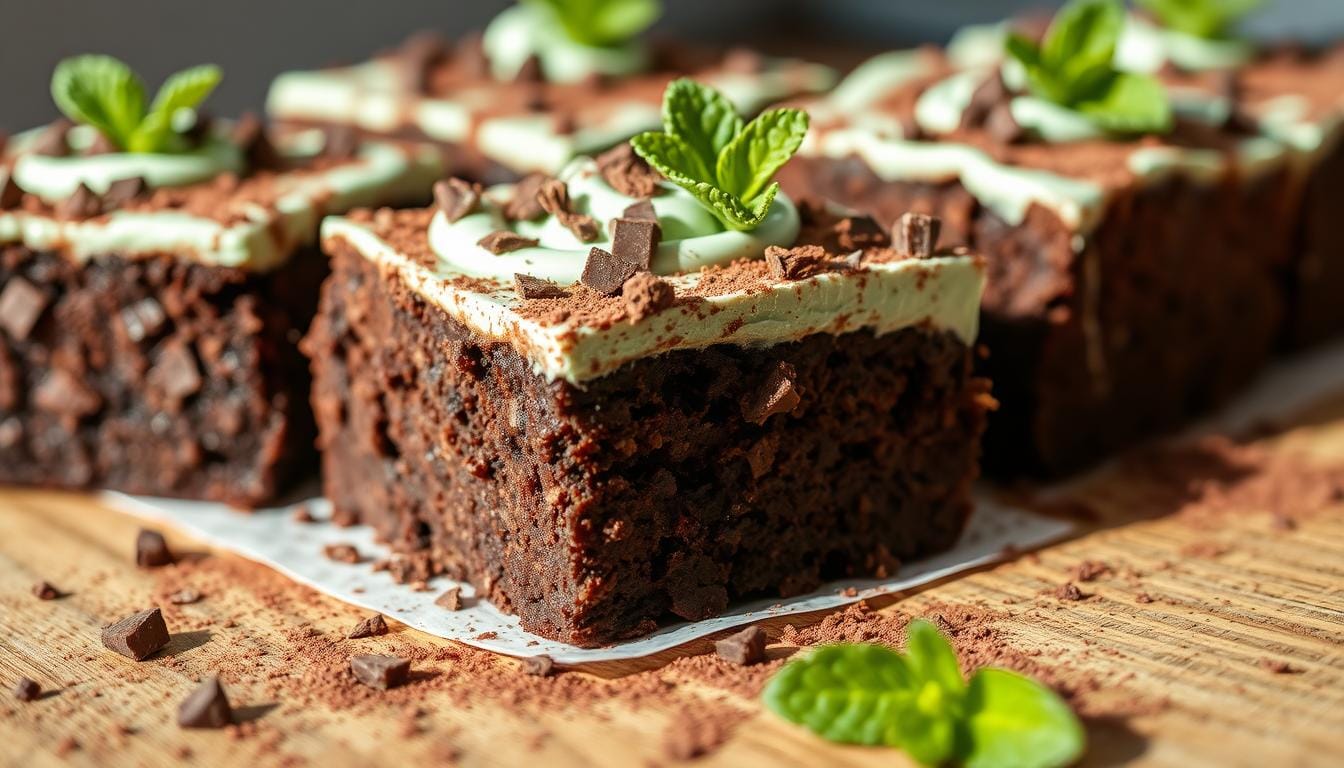 Mint Chocolate Brownies