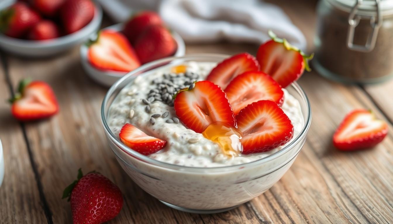 Strawberry Overnight Oats